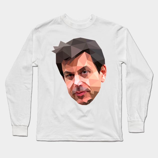 Toto Wolff Long Sleeve T-Shirt by Worldengine